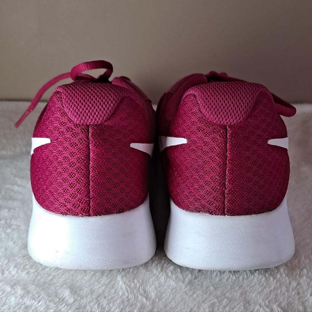 Nike Lace Up Running Shoes Fuscia/White Sz 10 - Picture 4 of 9